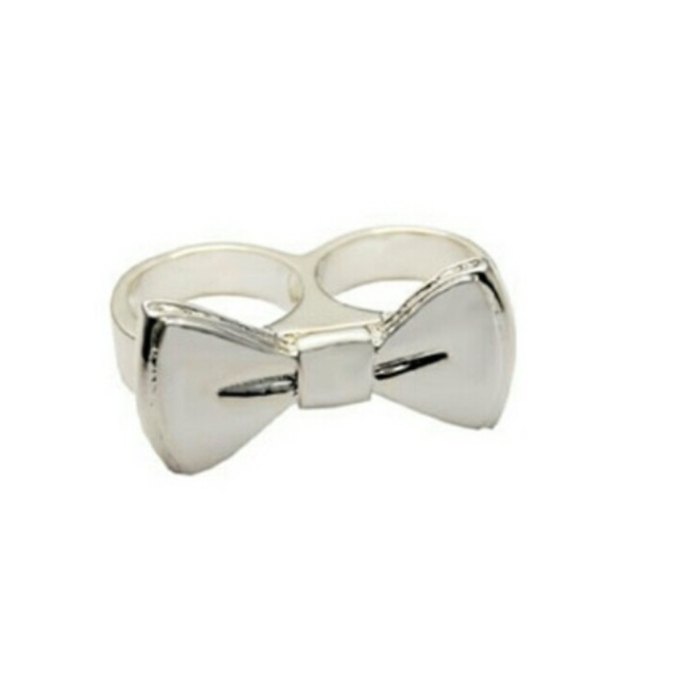 Erica Anenberg Bow Double Ring